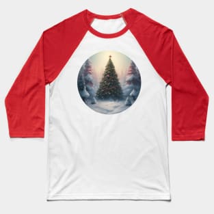 Xmas Tree Baseball T-Shirt